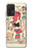 S3820 Vintage Cowgirl Fashion Paper Doll Case For Samsung Galaxy A72, Galaxy A72 5G