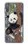 S3793 Cute Baby Panda Snow Painting Case For Samsung Galaxy A7 (2018)