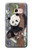 S3793 Cute Baby Panda Snow Painting Case For Samsung Galaxy A3 (2017)