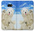 S3794 Arctic Polar Bear in Love with Seal Paint Case For Samsung Galaxy A3 (2017)