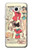 S3820 Vintage Cowgirl Fashion Paper Doll Case For Samsung Galaxy J7 (2016)