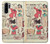 S3820 Vintage Cowgirl Fashion Paper Doll Case For Huawei P30 Pro