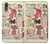 S3820 Vintage Cowgirl Fashion Paper Doll Case For Huawei P20