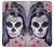 S3821 Sugar Skull Steam Punk Girl Gothic Case For Huawei P20