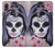 S3821 Sugar Skull Steam Punk Girl Gothic Case For Huawei P20 Lite