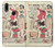 S3820 Vintage Cowgirl Fashion Paper Doll Case For Huawei P Smart Z, Y9 Prime 2019
