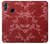 S3817 Red Floral Cherry blossom Pattern Case For Huawei Honor 10 Lite, Huawei P Smart 2019