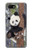 S3793 Cute Baby Panda Snow Painting Case For Google Pixel 3