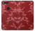 S3817 Red Floral Cherry blossom Pattern Case For Google Pixel XL