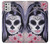 S3821 Sugar Skull Steam Punk Girl Gothic Case For Motorola Moto G Stylus (2021)