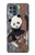 S3793 Cute Baby Panda Snow Painting Case For Motorola Moto G100