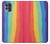 S3799 Cute Vertical Watercolor Rainbow Case For Motorola Moto G100