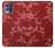 S3817 Red Floral Cherry blossom Pattern Case For Motorola Moto G100