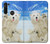 S3794 Arctic Polar Bear in Love with Seal Paint Case For Motorola Moto G8 Power