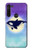 S3807 Killer Whale Orca Moon Pastel Fantasy Case For Motorola Moto G8 Power