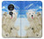 S3794 Arctic Polar Bear in Love with Seal Paint Case For Motorola Moto G7 Power