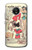 S3820 Vintage Cowgirl Fashion Paper Doll Case For Motorola Moto G5