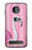 S3805 Flamingo Pink Pastel Case For Motorola Moto Z3, Z3 Play