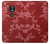 S3817 Red Floral Cherry blossom Pattern Case For Motorola Moto E Play (5th Gen.), Moto E5 Play, Moto E5 Cruise (E5 Play US Version)