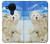 S3794 Arctic Polar Bear in Love with Seal Paint Case For Nokia 5.4