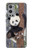 S3793 Cute Baby Panda Snow Painting Case For OnePlus 9 Pro