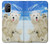 S3794 Arctic Polar Bear in Love with Seal Paint Case For OnePlus 8T
