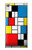 S3814 Piet Mondrian Line Art Composition Case For Sony Xperia XA1