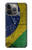 S3297 Brazil Flag Vintage Football Graphic Case For iPhone 13 Pro