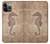 S3214 Seahorse Skeleton Fossil Case For iPhone 13 Pro Max