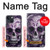 S3582 Purple Sugar Skull Case For iPhone 13