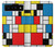 S3814 Piet Mondrian Line Art Composition Case For Google Pixel 6 Pro