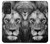 S3372 Lion Face Case For Samsung Galaxy A52s 5G