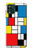 S3814 Piet Mondrian Line Art Composition Case For Motorola Moto G Stylus 5G