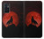 S2955 Wolf Howling Red Moon Case For OnePlus 9RT 5G