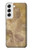 S3240 Yellow Marble Stone Case For Samsung Galaxy S22