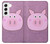 S3269 Pig Cartoon Case For Samsung Galaxy S22