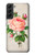 S3079 Vintage Pink Rose Case For Samsung Galaxy S22 Plus