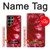 S2480 Tie Dye Red Case For Samsung Galaxy S22 Ultra