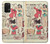 S3820 Vintage Cowgirl Fashion Paper Doll Case For Samsung Galaxy M32 5G