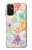 S3705 Pastel Floral Flower Case For Samsung Galaxy M52 5G