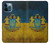 S3858 Ukraine Vintage Flag Case For iPhone 12 Pro Max
