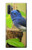 S3839 Bluebird of Happiness Blue Bird Case For Samsung Galaxy Note 10 Plus