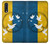 S3857 Peace Dove Ukraine Flag Case For Samsung Galaxy A50