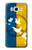 S3857 Peace Dove Ukraine Flag Case For Samsung Galaxy J7 (2016)