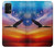 S3841 Bald Eagle Flying Colorful Sky Case For Samsung Galaxy M32 5G