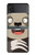 S3855 Sloth Face Cartoon Case For Samsung Galaxy Z Flip 3 5G