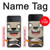 S3855 Sloth Face Cartoon Case For Samsung Galaxy Z Flip 3 5G