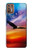 S3841 Bald Eagle Flying Colorful Sky Case For Motorola Moto G9 Plus