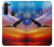 S3841 Bald Eagle Flying Colorful Sky Case For Motorola Moto G8 Power