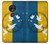 S3857 Peace Dove Ukraine Flag Case For Motorola Moto G7 Play